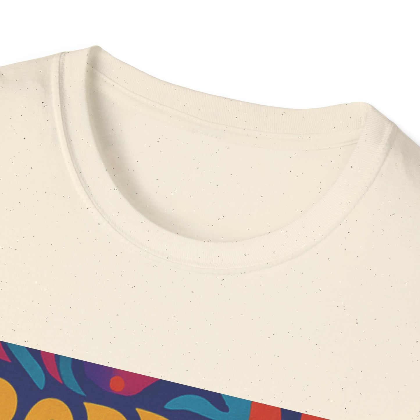Colorful Goddess in Sneakers Unisex Soft style T-Shirt