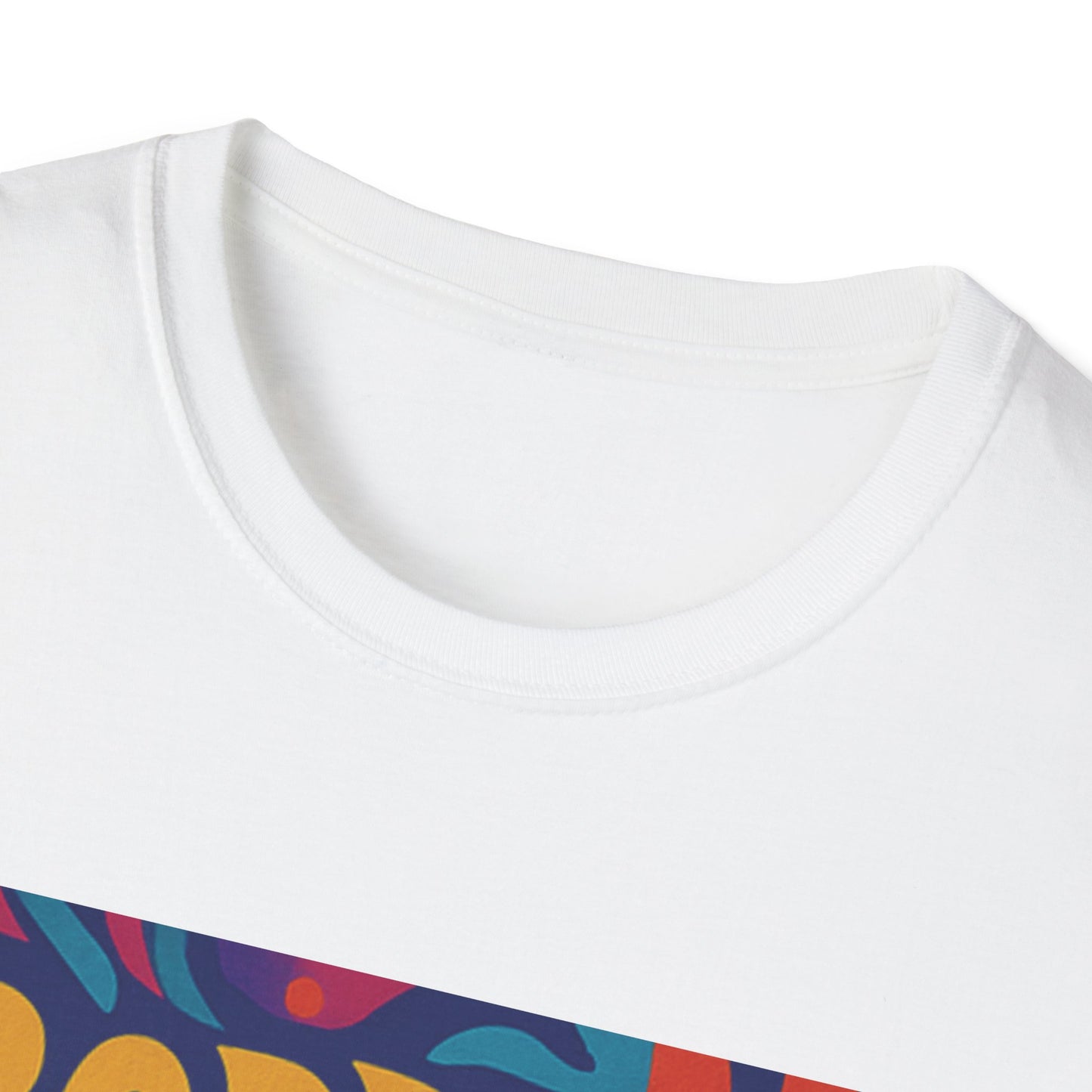 Colorful Goddess in Sneakers Unisex Soft style T-Shirt