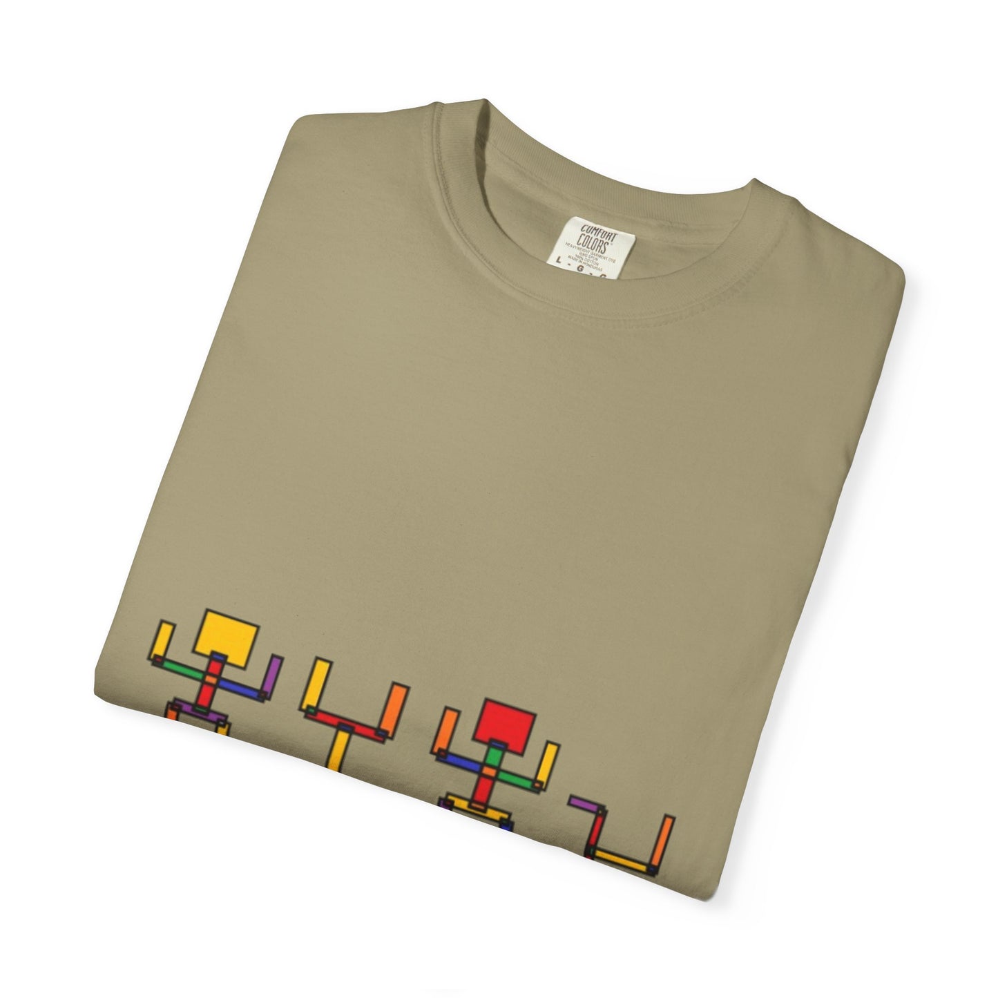Colorful Unisex T-shirt with 'YAHWEH' Design