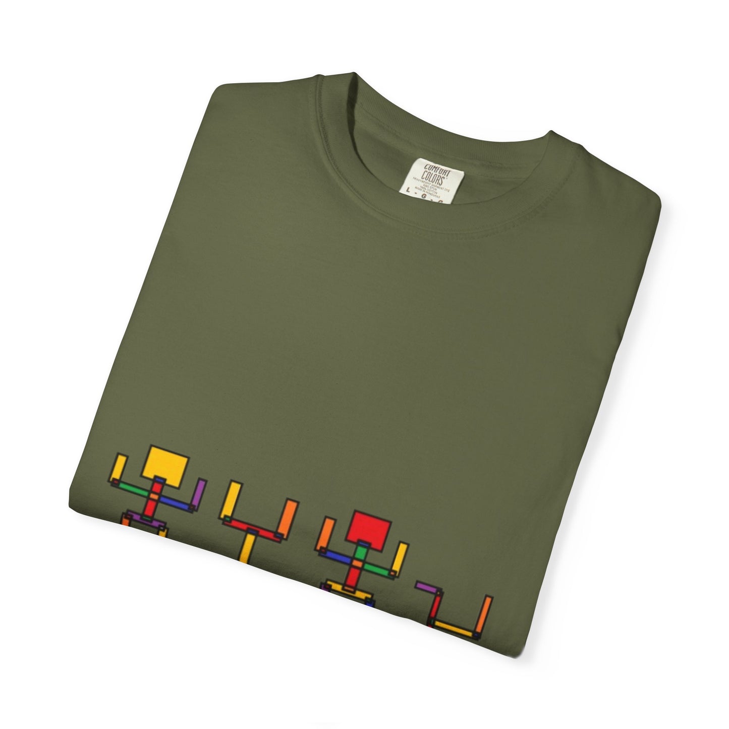 Colorful Unisex T-shirt with 'YAHWEH' Design