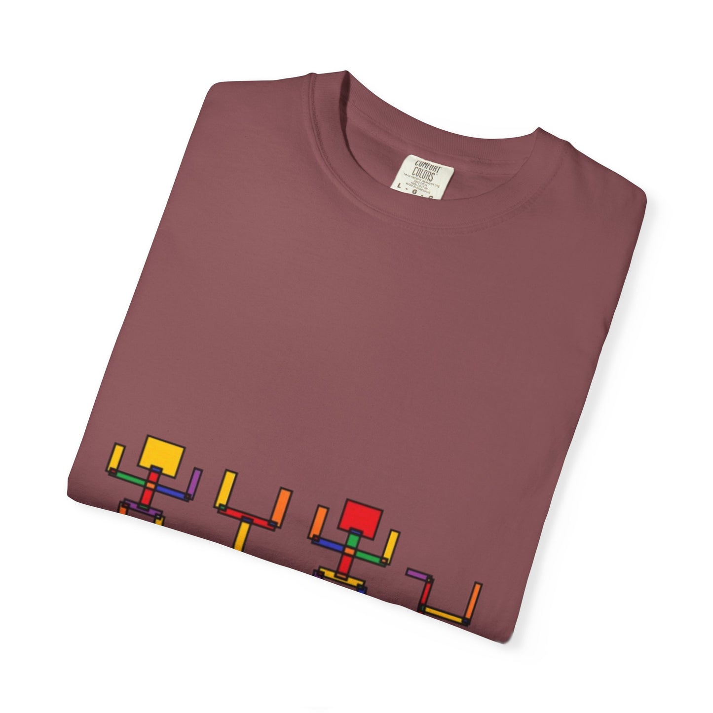 Colorful Unisex T-shirt with 'YAHWEH' Design