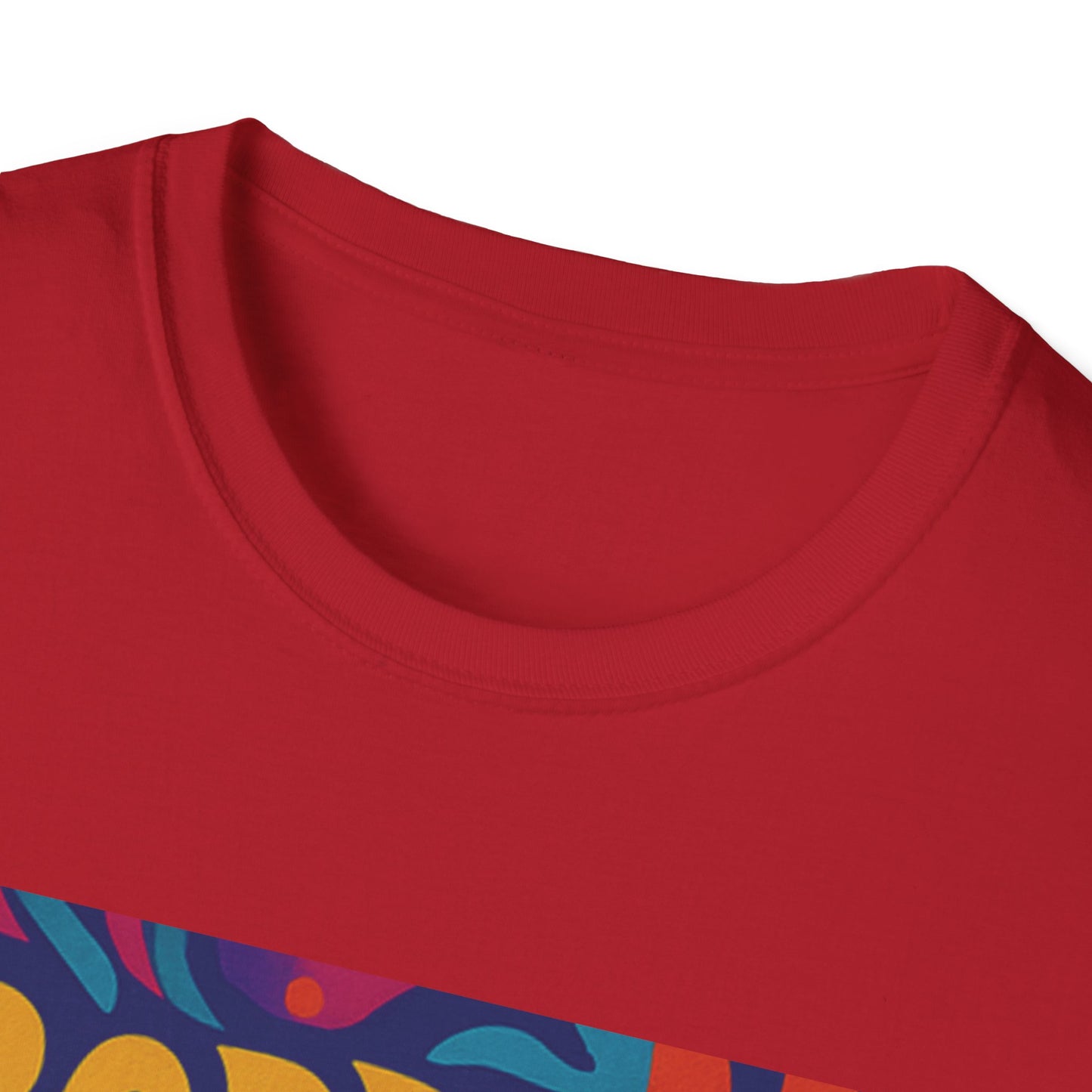 Colorful Goddess in Sneakers Unisex Soft style T-Shirt