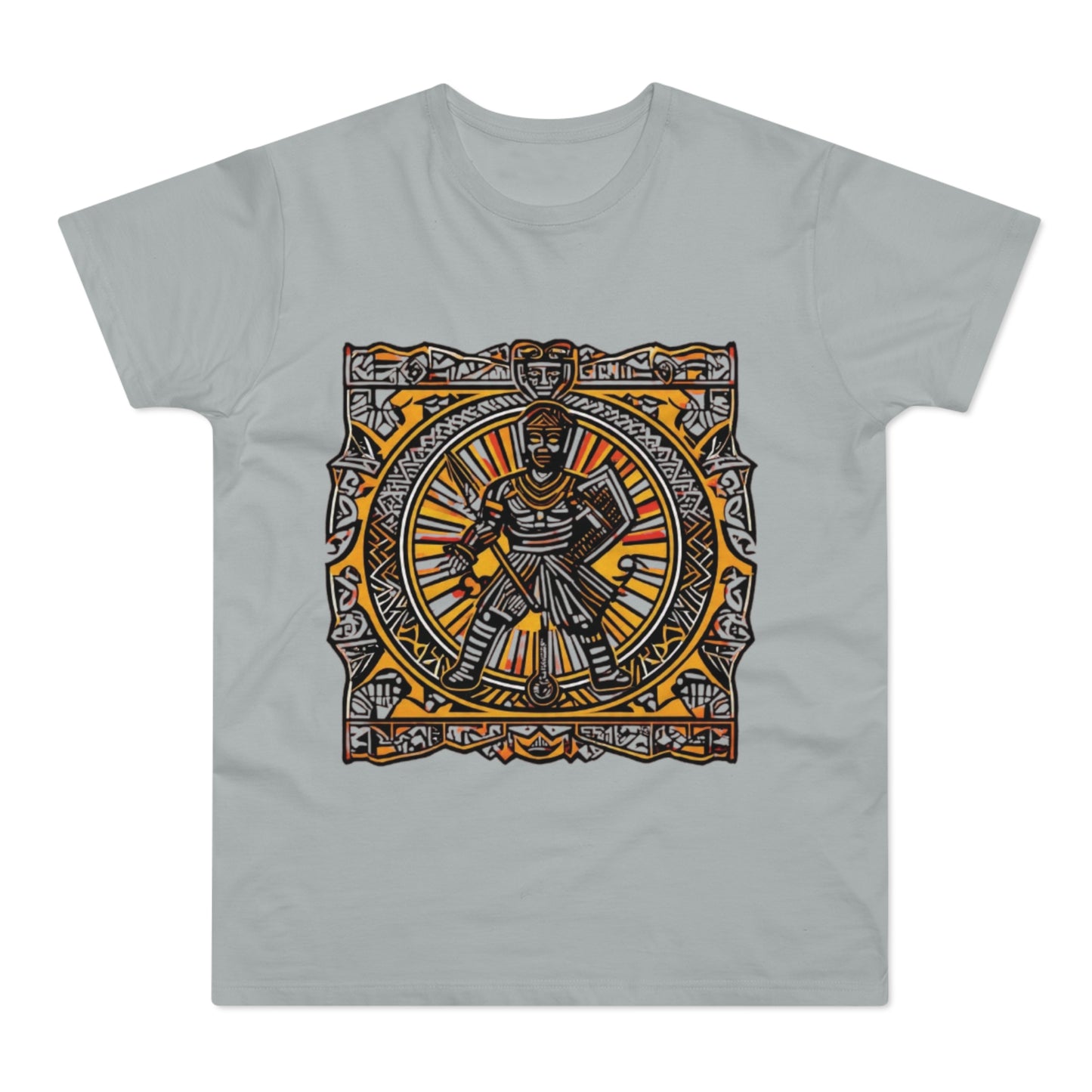 Vintage Warrior Graphic T-shirt for Men