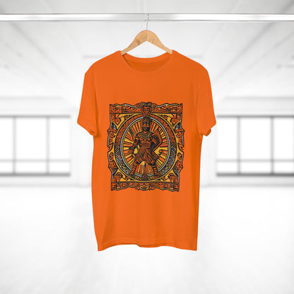 Vintage Warrior Graphic T-shirt for Men