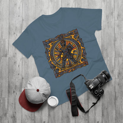 Vintage Warrior Graphic T-shirt for Men